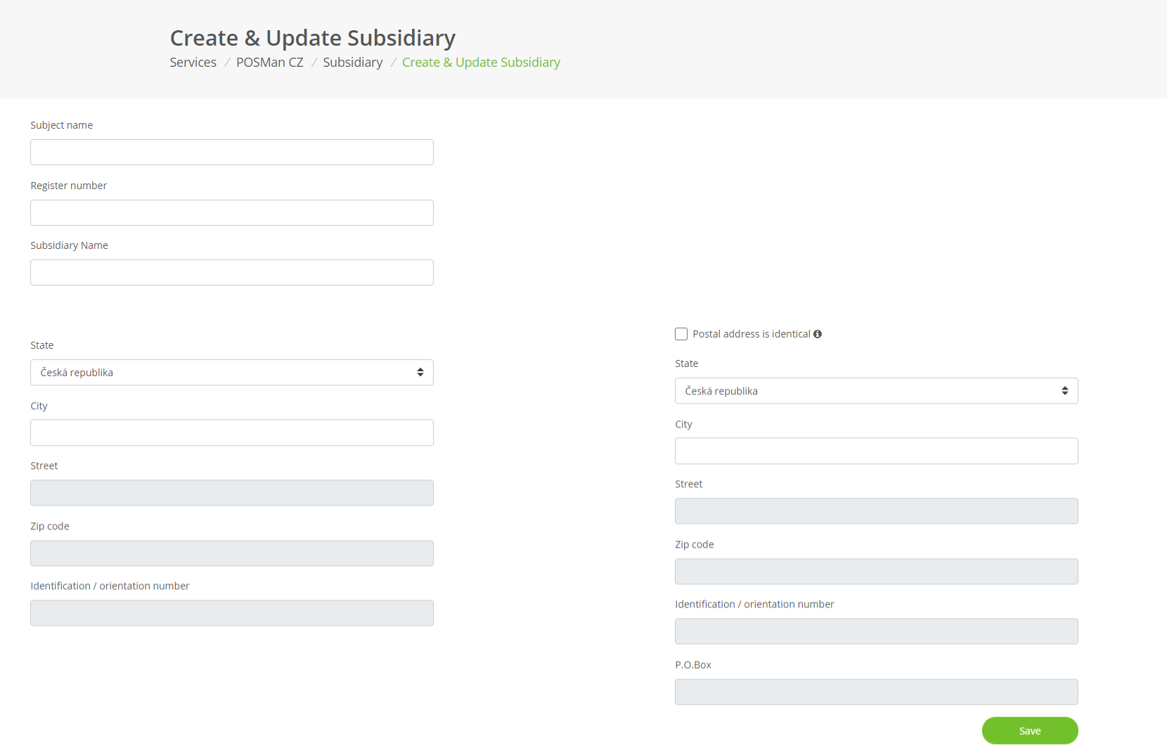 Subsidiary