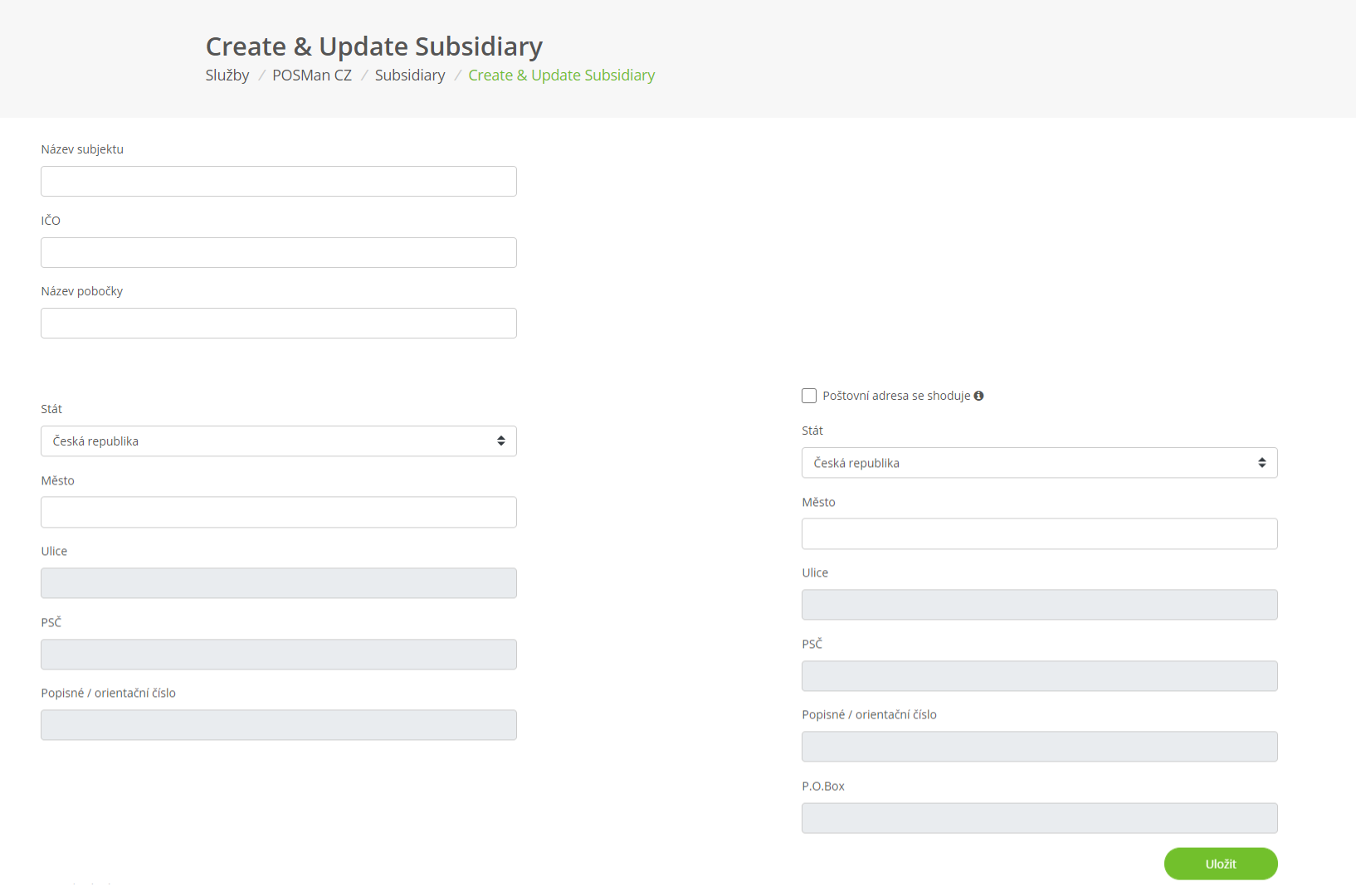 Subsidiary